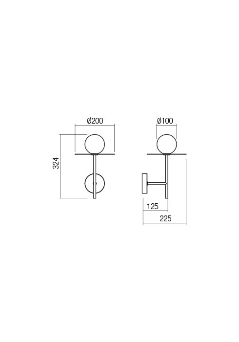 Aplica REDO PLATO 01-2725 G9 GOLD 1 x max.10W   20 [2]