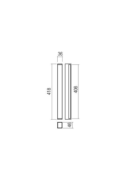 Aplica REDO PLOT 01-2761 LED SAND BLACK 13W 570 lm 3000K 20 [2]