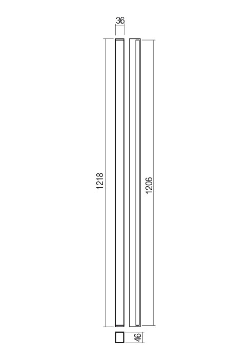 Aplica REDO PLOT 01-2767 LED SAND BLACK 35W 1680 lm 3000K 20 [2]