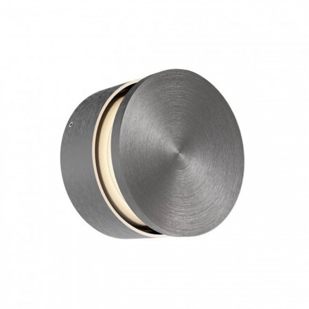 Aplica Redo Runde, foggy nickel, LED, 11W, 472 lumeni, alb cald 3000K, D.10 cm, 01-3704 [1]