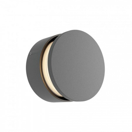 Aplica Redo Runde, negru mat, LED, 11W, 472 lumeni, alb cald 3000K, D.10 cm, 01-3705 [1]