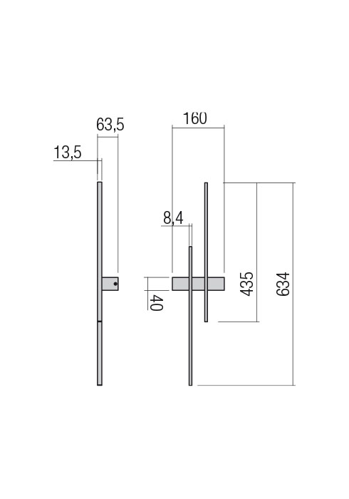 Aplica REDO TANGENT 01-2744 LED SAND WHITE 12W 758 lm 3000K 20 [2]