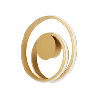 Aplica REDO Torsion 01-4352 LED 20W  2700K/4000K Matt Gold IP20 [1]