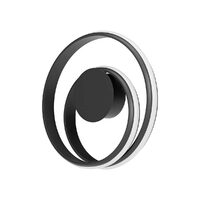 Aplica REDO Torsion 01-4353 LED 20W  2700K/4000K Sand Black IP20 [1]