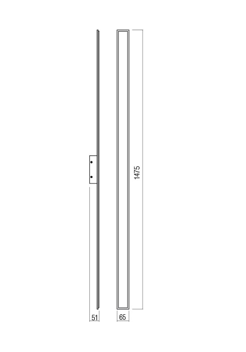 Aplica REDO WAPI 01-2772 LED SAND WHITE 35W 2850 lm 3000K 20 [2]