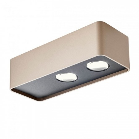 Aplica Redo Yuki, silver coffe, LED, 10W, 630 lumeni, alb cald 3000K, 01-3694 [1]