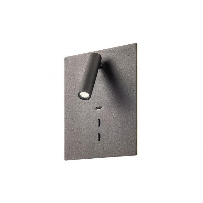 Aplica Redo ZEN 01-2998 Negru mat LED 19W 995lm 3000K IP20 [1]