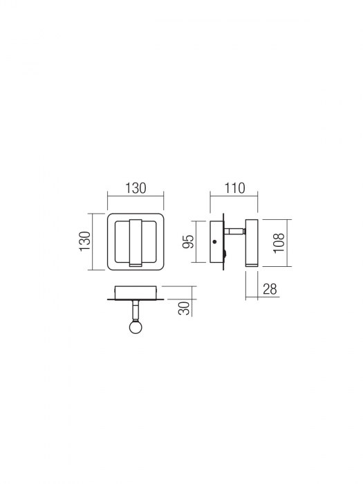 Aplică Smarter Closer  01-3091 LED 6W 378 lm 3000K Metal Finisate alamă IP20 [2]