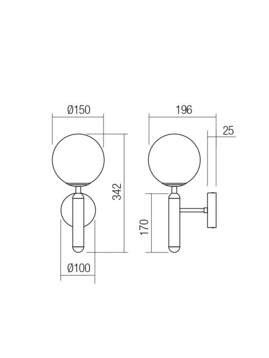 Aplică Smarter Haiku  01-3127 E14 1x28W   Metal Negru Mat IP20 [2]