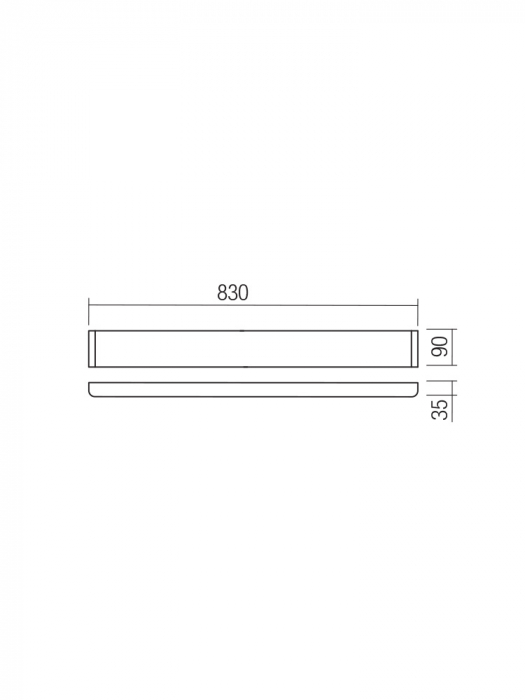 Aplică Smarter Pepas  01-3206 LED 30W 2741 lm 3000K Aluminiu turnat Alb mat IP20 [2]