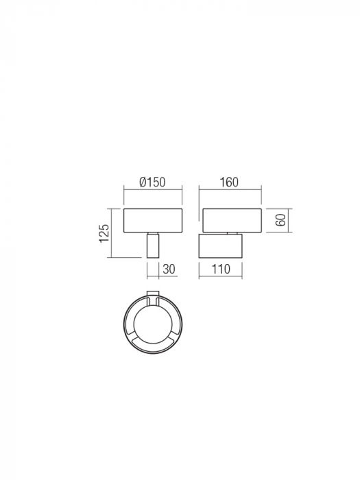 Aplică Smarter Punkt  01-3094 LED 6W 374 lm 3000K Metal Finisat alamă IP20 [2]
