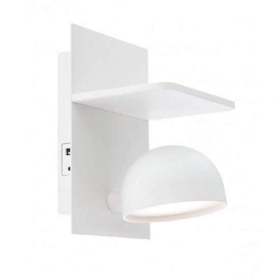 Aplica Smarter Seibi, alb mat, LED, 7W, 537 lumeni, alb cald 3000K, 01-3491 [1]