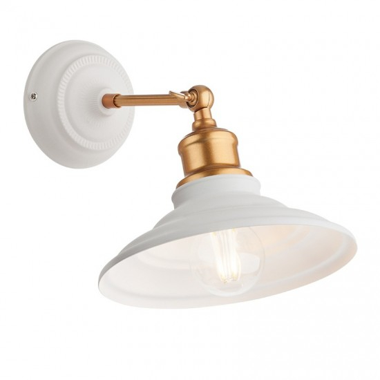 Aplica Smarter Spinner 01-1290 1X42W E27 SAND WH+ GOLDEN [1]