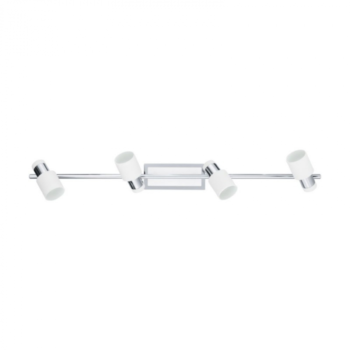 Aplica/Plafoniera EGLO Davida 92087 GU10 4X4,6W 220-240V,50/60Hz L 780mm x l 70mm otel crom/alb  IP20 [2]
