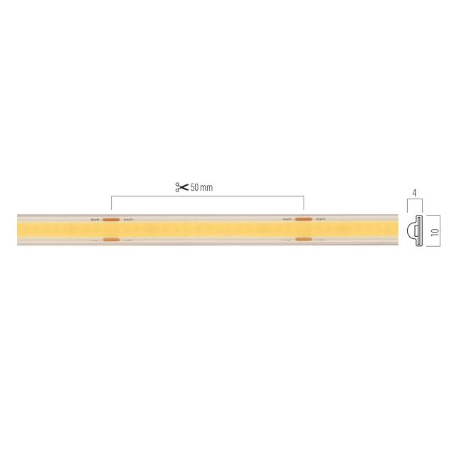 Banda flexibila LED LINEAR COB Arelux xsolis IP67 5m 24V DC 40W 256 LED/m 727 lm/m 4000K IP67 [2]