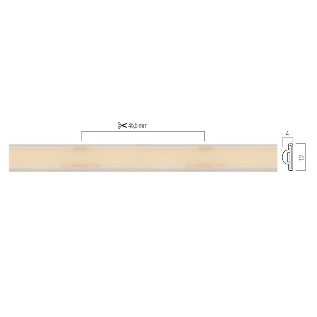 Banda flexibila LED LINEAR COB Arelux xsolis IP67 5m 24V DC 70W 512 LED/m 1243 lm/m 6000K IP67 [2]