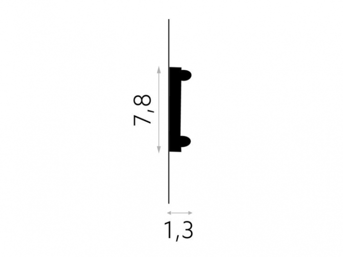 Brau Poliuretan Mardom MDC217 78x13x2000 mm [3]