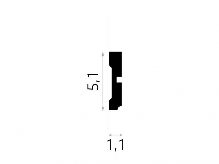 Brau Poliuretan Mardom MDD414 51x11x2000 mm [3]