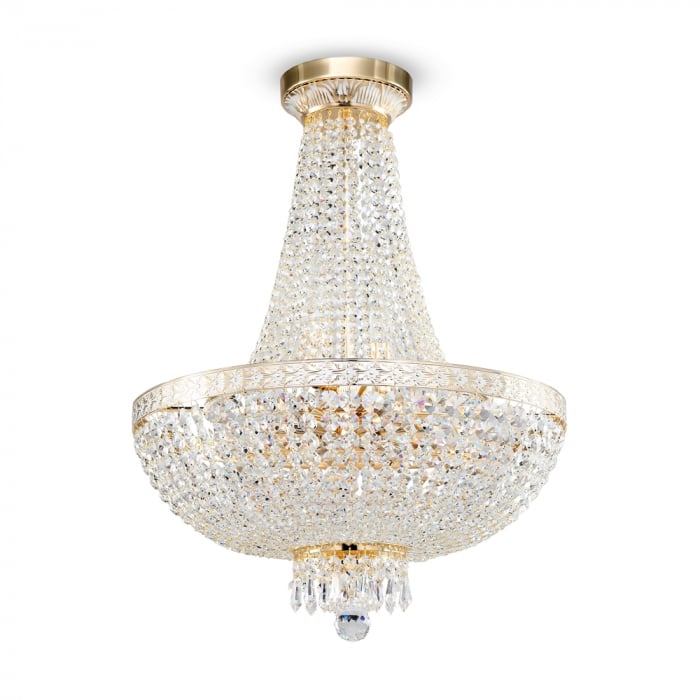 Candelabru Maytoni Classic Bella DIA750-TT50-WG E14 8x60W -  Metal Gold IP20 [5]