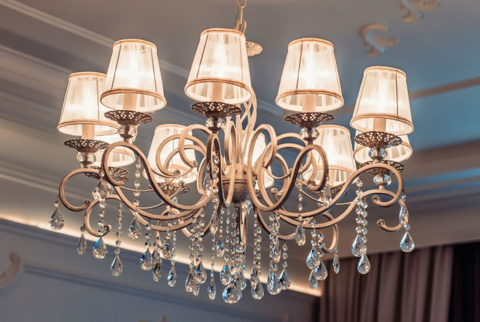 Candelabru Maytoni Classic Grace ARM247-10-G E14 10x40W -  Metal White/Gold IP20 [3]