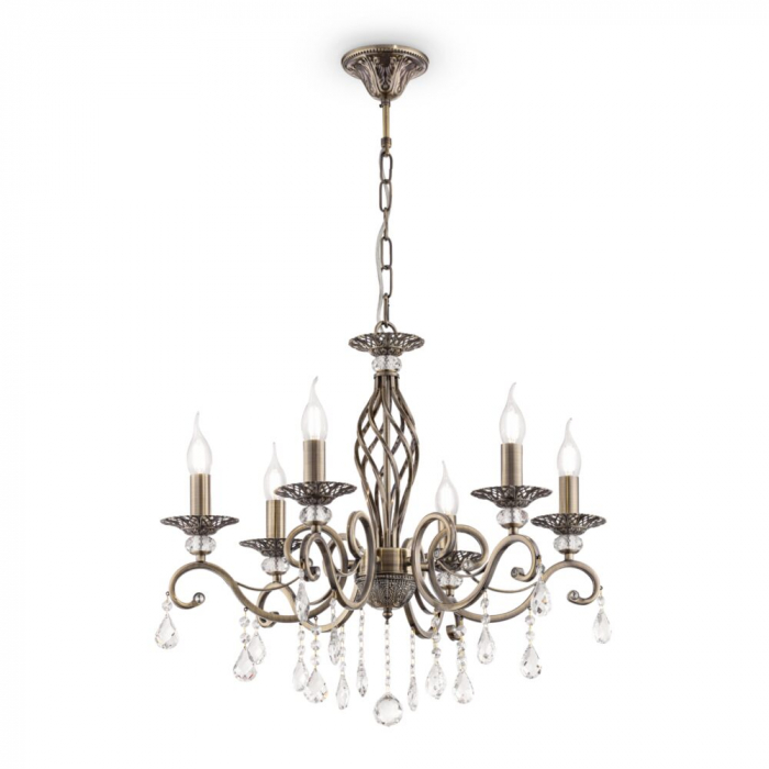 Candelabru Maytoni Classic Grace RC247-PL-06-R E14 6x60W -  Metal Brass IP20 [3]