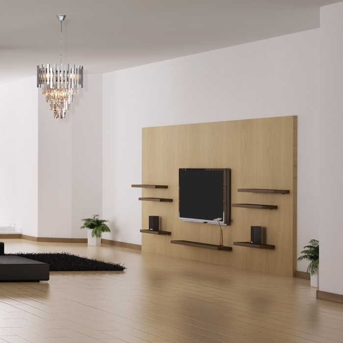 Candelabru Milagro Aspen  9xE14 40W   230V/50Hz Chrome Metal & Cristal IP20 [6]