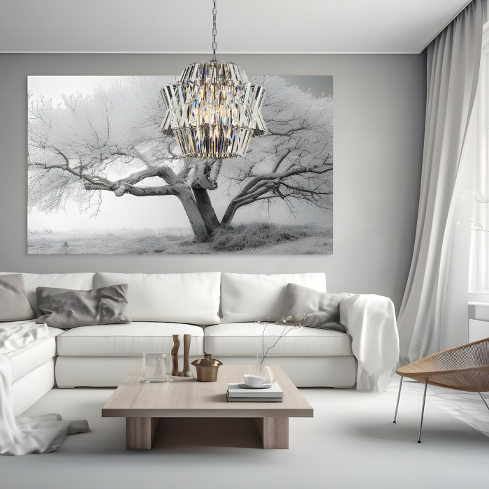 Candelabru Milagro Crown  12xE14 max 40W   230V/50Hz Chrome Metal & Cristal IP20 [4]