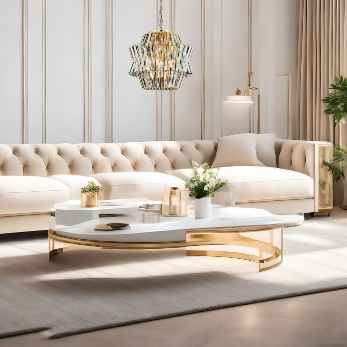 Candelabru Milagro Crown  12xE14 max 40W   230V/50Hz Gold Metal & Cristal IP20 [4]