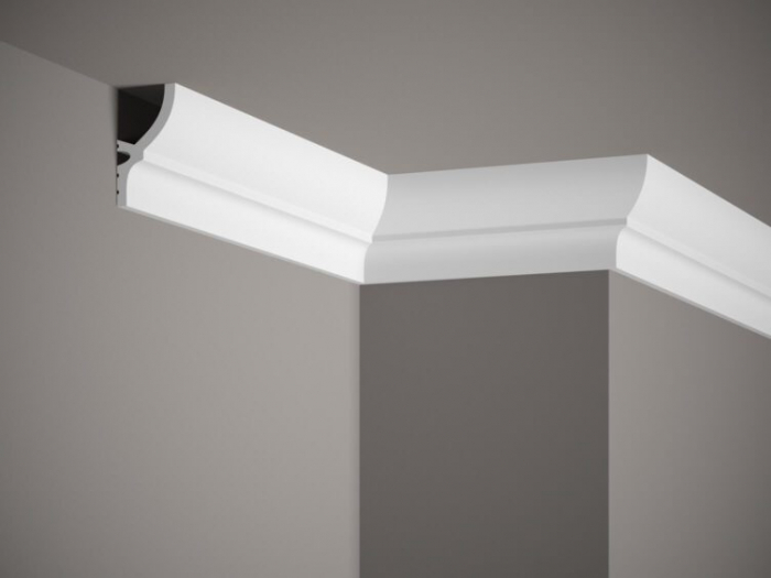 Cornise Polimer Rigid Polyforce Mardom MD070 72x40x2000 mm [2]