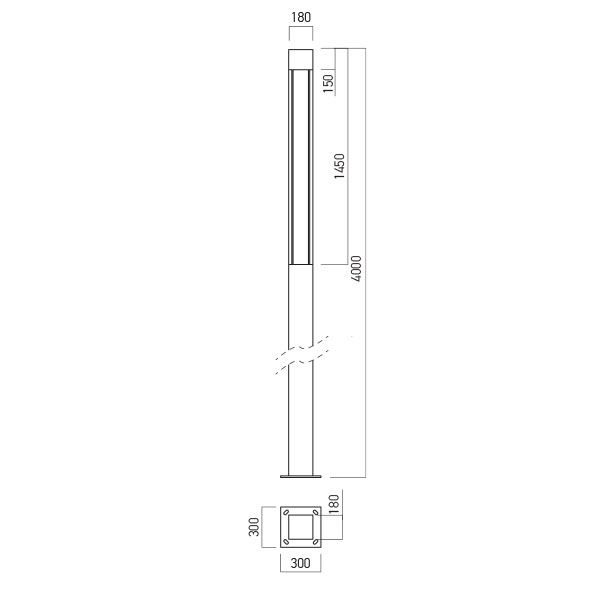 Corp de iluminat rezidențial și pentru decor urban Arelux Xdomus DS01WW DG 42W COB CREE 3000K 2024lm 220-240V AC Gri inchis IP65 [2]