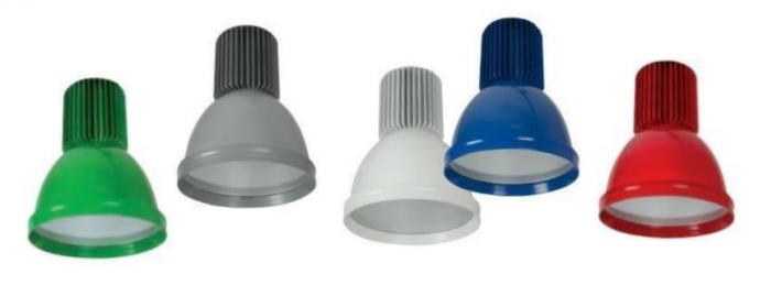 Corp iluminat Low High Bay 30w 2400lm 5500K IP64 verde [2]
