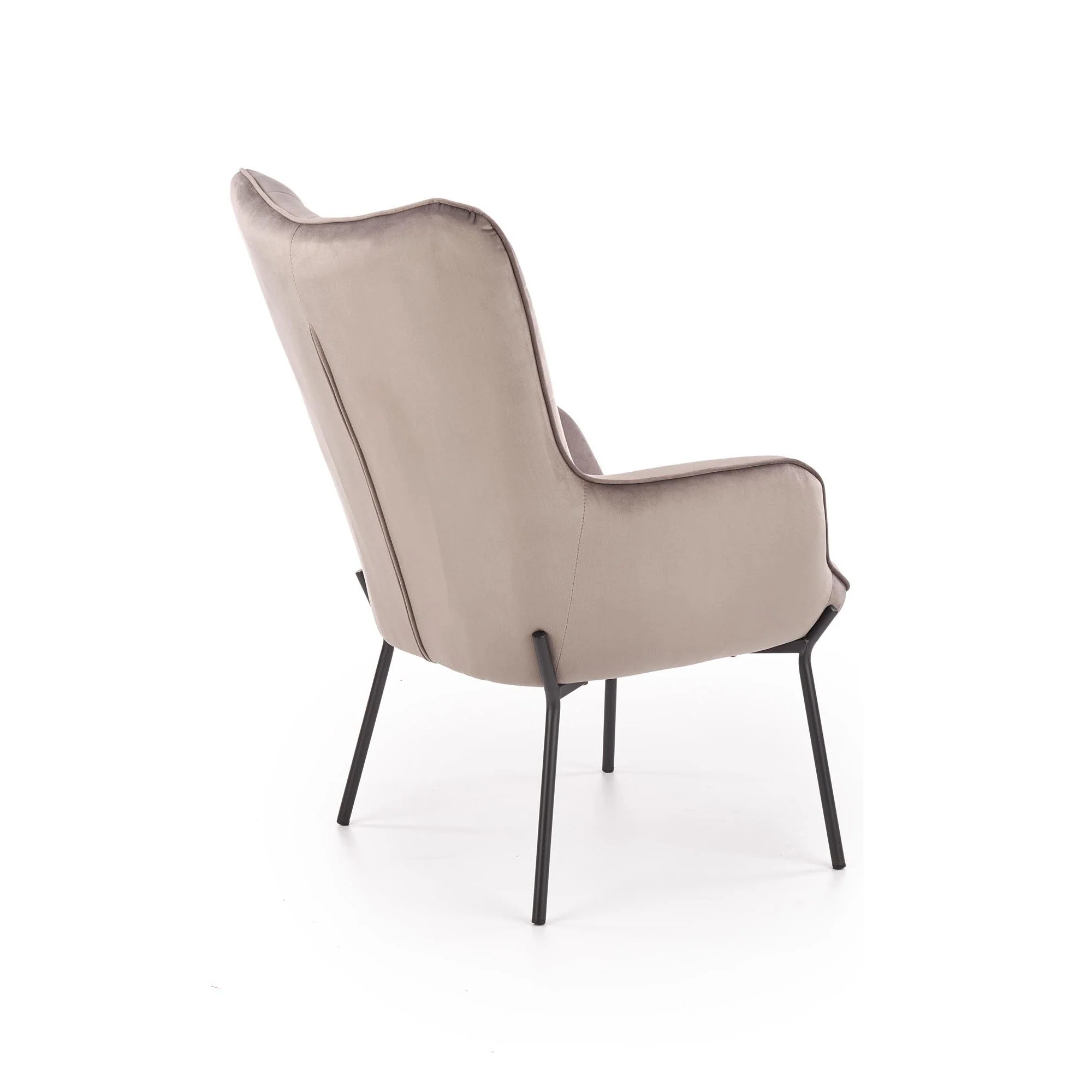 Fotoliu fix gri Castel, 71x79x97 cm [2]