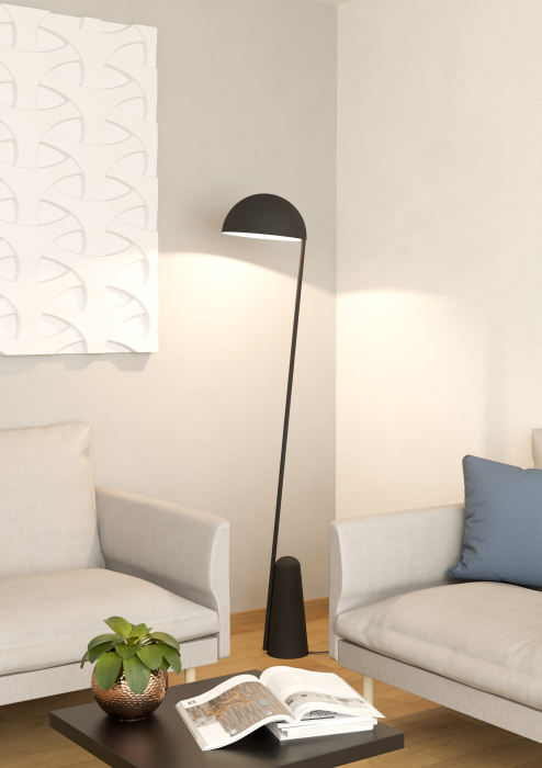 Lampadar EGLO Aranzola E27 1x40W  lm Otel Black IP20 [2]