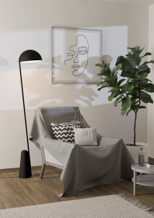 Lampadar EGLO Aranzola E27 1x40W  lm Otel Black IP20 [3]