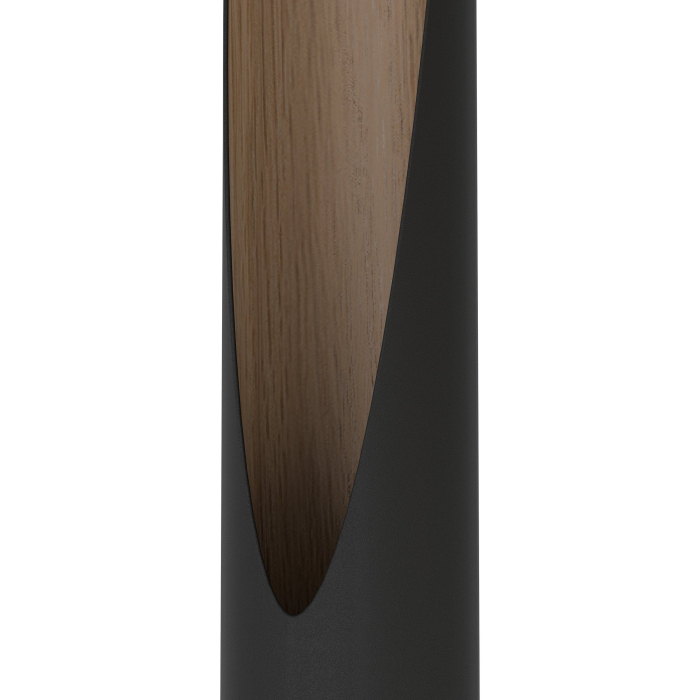 Lampadar EGLO Barbotto 901735 GU10 1X4,5W 220-240V,50/60Hz H 1365mm x Ø60mm otel/lemn negru/maro  IP20 [3]