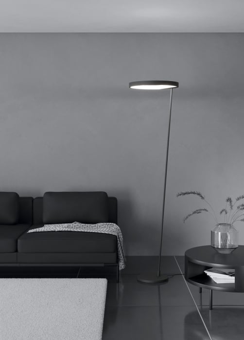 Lampadar EGLO Caredara LED 23W 3000K 2600lm Aluminiu Black IP20 [3]