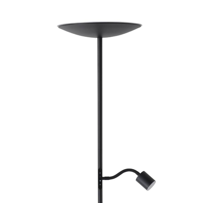 Lampadar EGLO Conivarino 901977 LED;LED 26,5W;1X4W 2700K 3150;480lm 220-240V,50/60Hz H 1700mm x Ø320mm otel negru  IP20 [2]