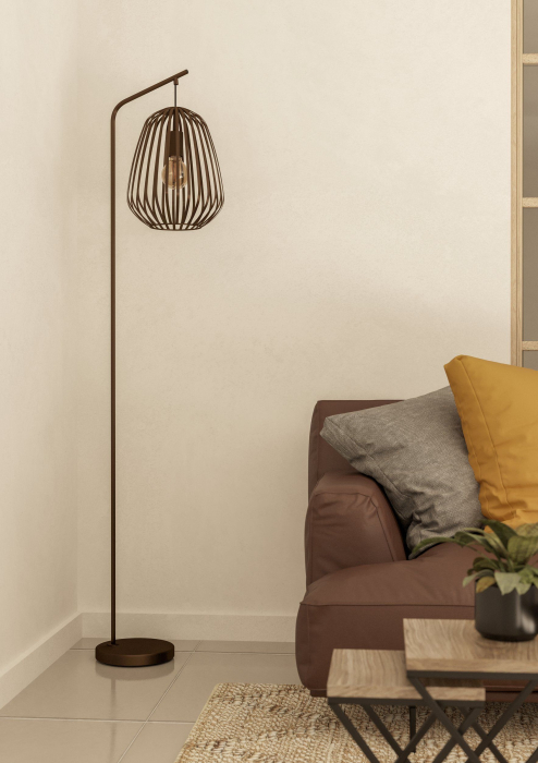 Lampadar EGLO Espinal 901101 E27 1X40W 220-240V,50/60Hz L 370mm x l 280mm x H 1700mm otel bronz  IP20 [2]