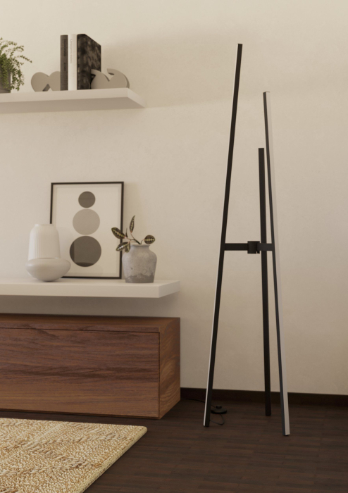 Lampadar EGLO Mongolana 901052 LED 30W 3000K 4300lm 220-240V,50/60Hz H 1510mm aluminiu/otel negru plastic alb IP20 [2]