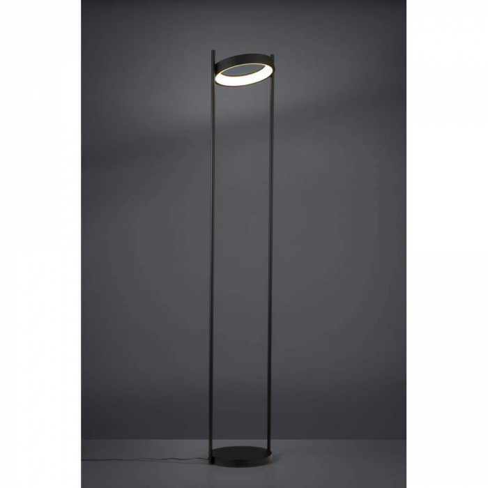 Lampadar EGLO MONTEFANO 390022, LED 20W 2160lm 3000K Ø310, Negru, Alb [2]