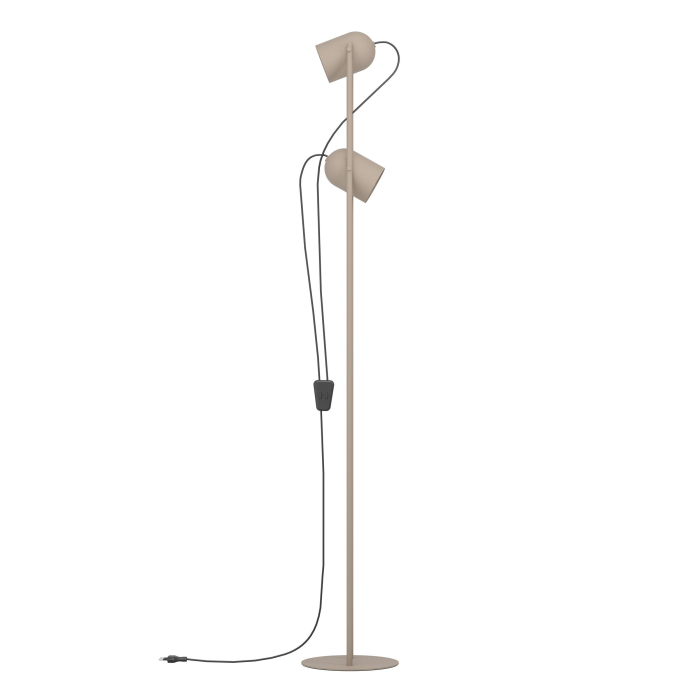 Lampadar EGLO Tilston 44166 E14 2X8W 220-240V,50/60Hz L 125mm x l 130mm x H 1425mm otel sandy  IP20 [4]