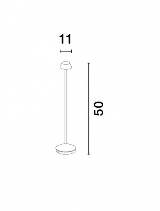 Lampadar exterior Nova Luce ARION 9030559 LED 4W 3000K 193lm Rust Die-Casting Aluminium & Polycarbonate Frost   IP65 [2]