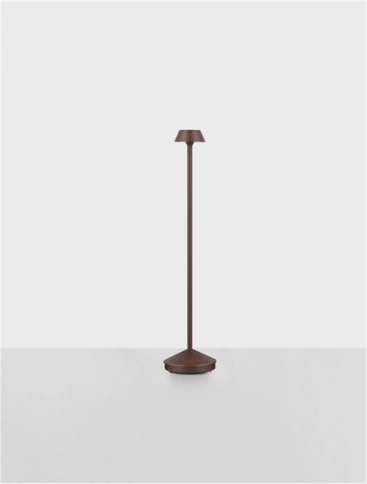 Lampadar exterior Nova Luce ARION 9030559 LED 4W 3000K 193lm Rust Die-Casting Aluminium & Polycarbonate Frost   IP65 [4]