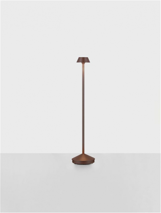 Lampadar exterior Nova Luce ARION 9030559 LED 4W 3000K 193lm Rust Die-Casting Aluminium & Polycarbonate Frost   IP65 [5]