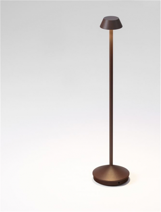 Lampadar exterior Nova Luce ARION 9030559 LED 4W 3000K 193lm Rust Die-Casting Aluminium & Polycarbonate Frost   IP65 [8]