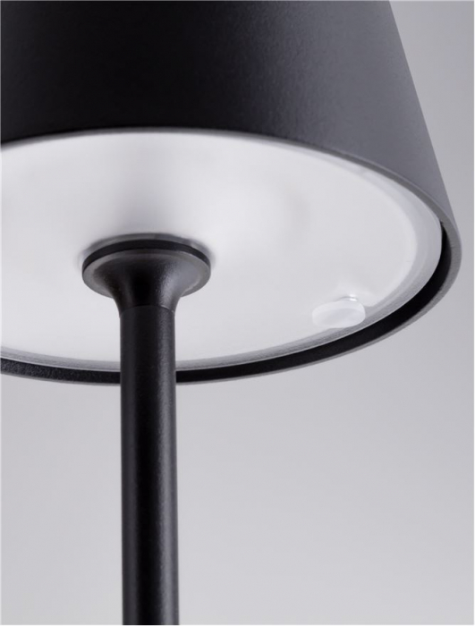 Lampadar exterior Nova Luce PERSEA 9030625 LED 1.60W 3000K 181lm Sandy Black Die-Casting Aluminium & Polycarbonate Frost   IP54 [7]
