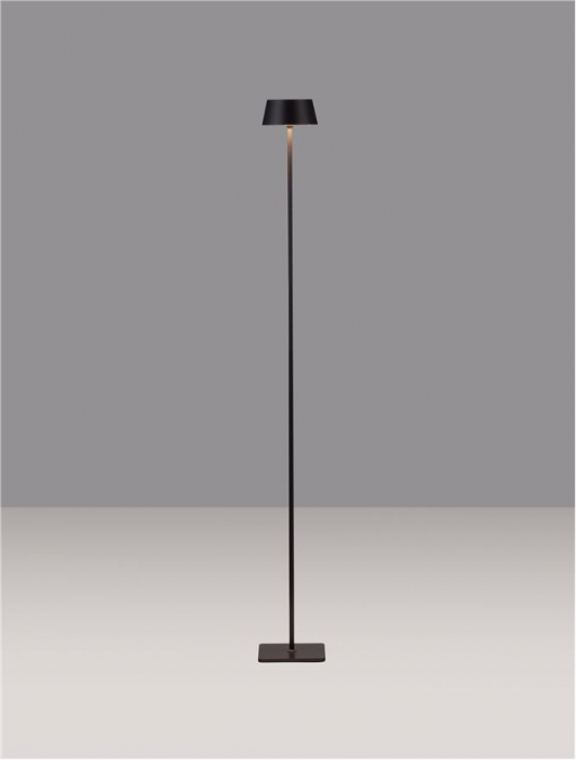 Lampadar exterior Nova Luce PERSEA 9030625 LED 1.60W 3000K 181lm Sandy Black Die-Casting Aluminium & Polycarbonate Frost   IP54 [5]