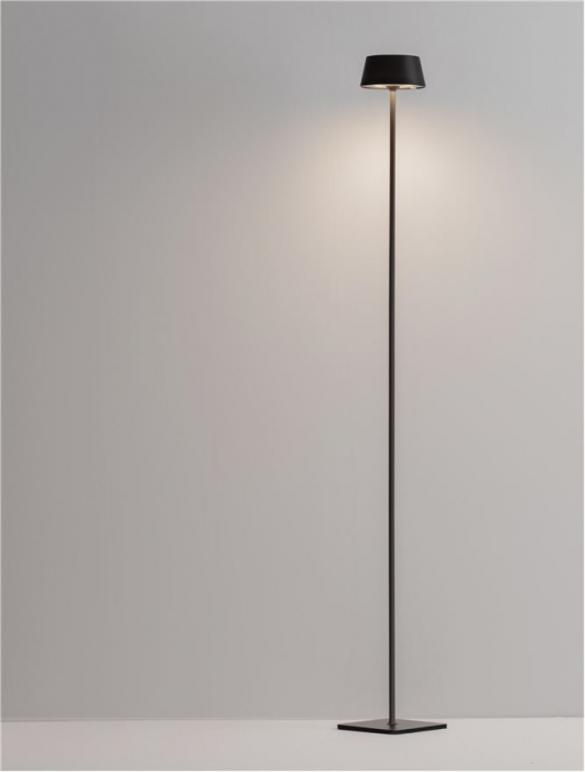 Lampadar exterior Nova Luce PERSEA 9030625 LED 1.60W 3000K 181lm Sandy Black Die-Casting Aluminium & Polycarbonate Frost   IP54 [10]