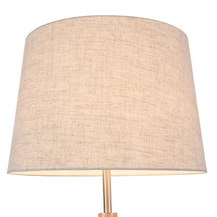 Lampadar Maytoni Calvin Z177-FL-01-BR E27 1x60W -  Metal/Wood Beige IP20 [2]