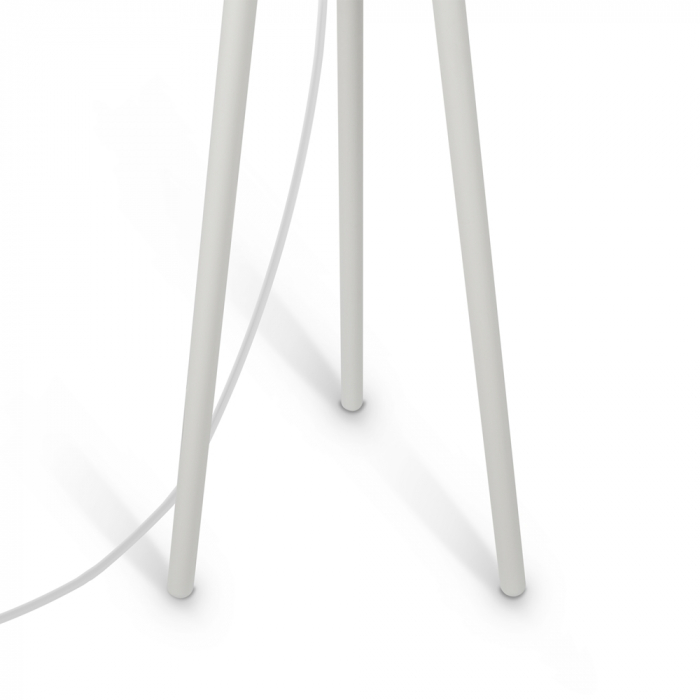 Lampadar Maytoni Calvin Z177FL-01W E27 1x60W -  Metal/Wood White IP20 [2]